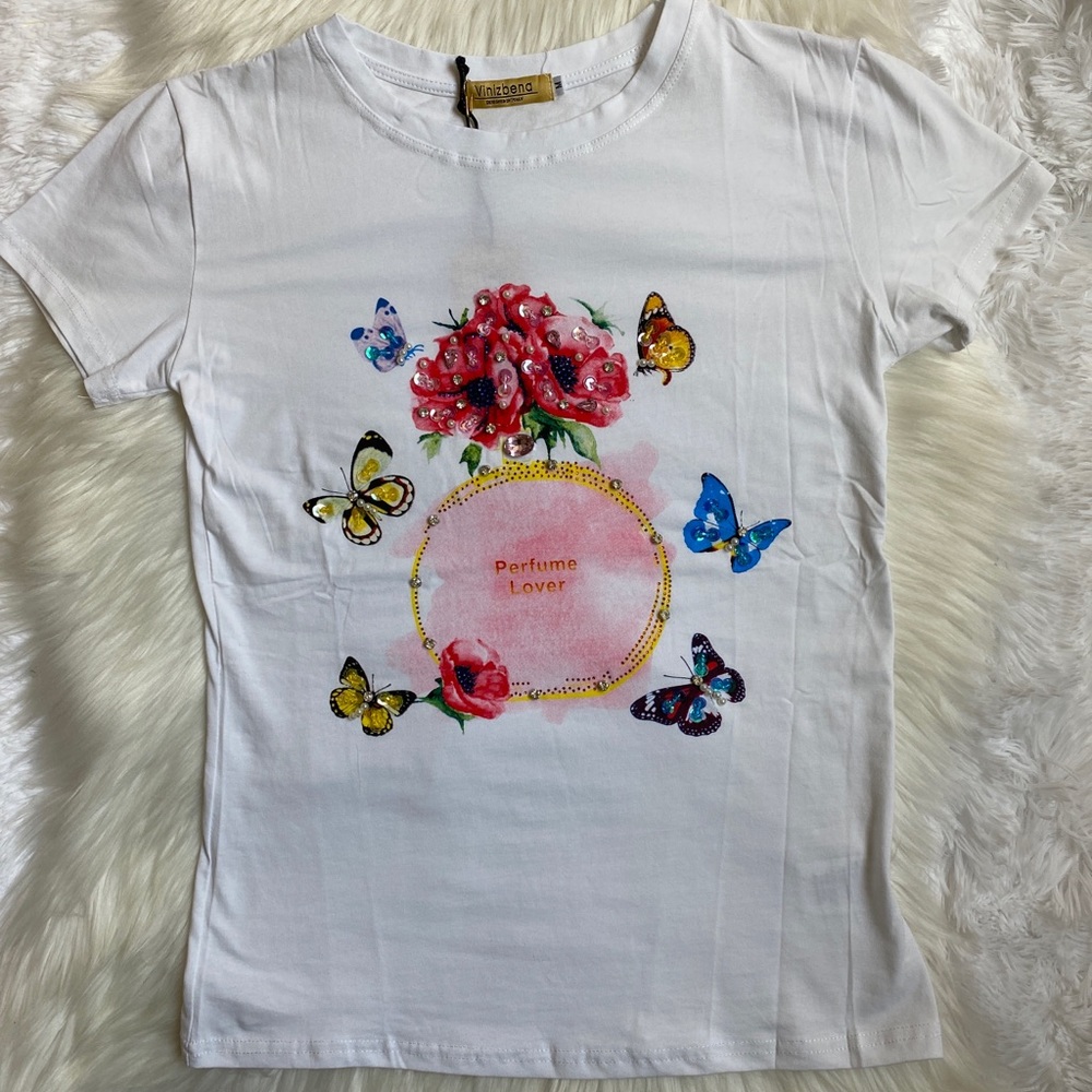 Vinizbena T-Shirt size L Color white - Picture 6 of 11